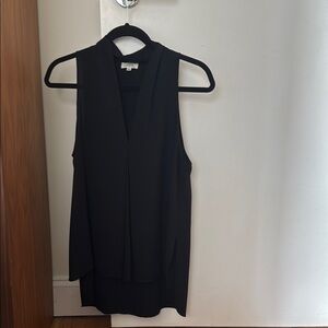 Elegant Black Sleeveless Top